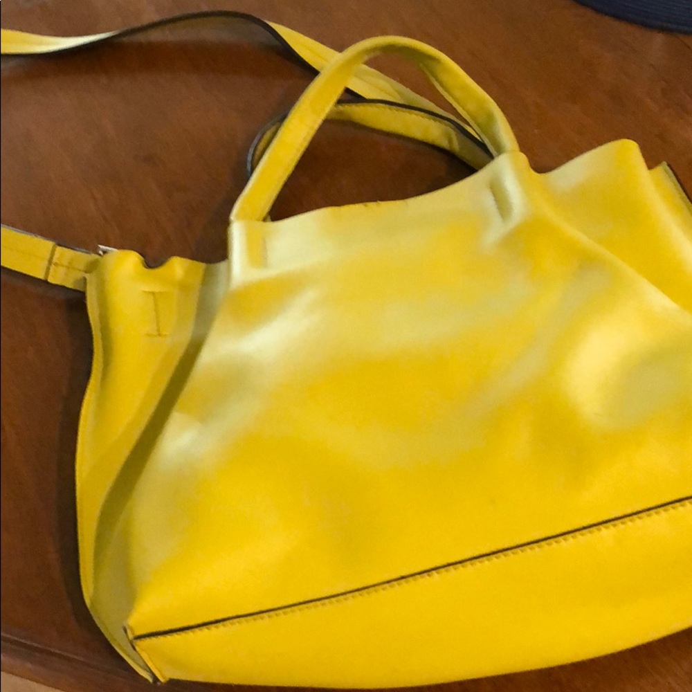 Cute yellow cross body bag
